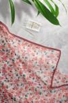 Aqa Soft Yonca Desenli Eşarp_Bordo Füme