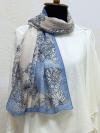 Aqua Soft Desenli Şal_Bebe Mavi