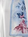 Aqua Soft Güllü 8 Desenli Şal_Bebe Mavi