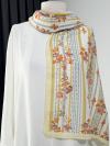 Aqua Soft Bahar Desenli Şal_Sarı