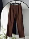 Beli Lastikli Çift Cepli Battal Kot Pantolon_Kahve
