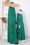 Çantalı Çocuk Namaz Elbisesi_Benetton