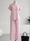 Hello Kity Desenli Pijama Takımı_Pembe