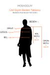 İnce Kuşaklı Düğmeli Parçalı Modal Elbise_Mürdüm