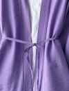 İnce Kuşaklı Çilek Kimono_Lila