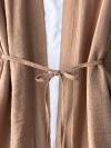 İnce Kuşaklı Çilek Kimono_Vizon