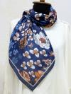 Kır Masalı Desenli Aqua Soft  Eşarp_Laci Kahve