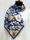 Kır Masalı Desenli Aqua Soft  Eşarp_Laci Sarı