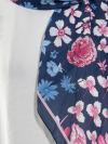 Kır Masalı Desenli Aqua Soft  Eşarp_laci Fuşya
