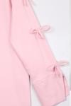 Kolları Fiyonk Detaylı İnterlok Kumaş Tunik_Pembe