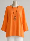 Kolyeli Salaş Kristal Tunik_Orange