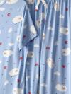 Koyun Desenli Pijama Takımı_Bebe Mavi