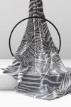 Mermer Desenli Eşarp_Lacivert