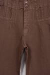 Pensli İspanyol Kot Pantalon_Toprak
