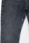 Silmeli Kot Pantalon_Koyu Mavi