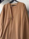 Tek Bağlamalı Basic Kimono_Camel