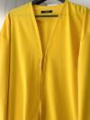 Tek Bağlamalı Basic Kimono_Sarı