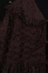 Üç Bağlamalı Püsküllü Kimono_Koyu Kahve