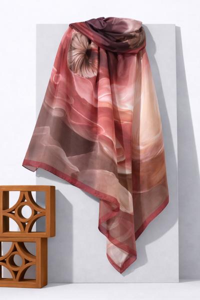 Aqua Soft Şal_Bordo