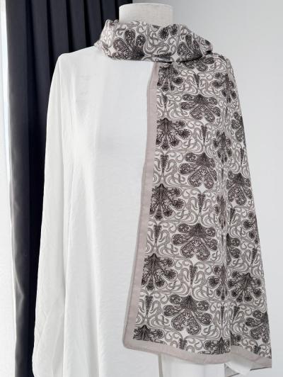 Artemis Desenli Aqua Soft Şal_Taş